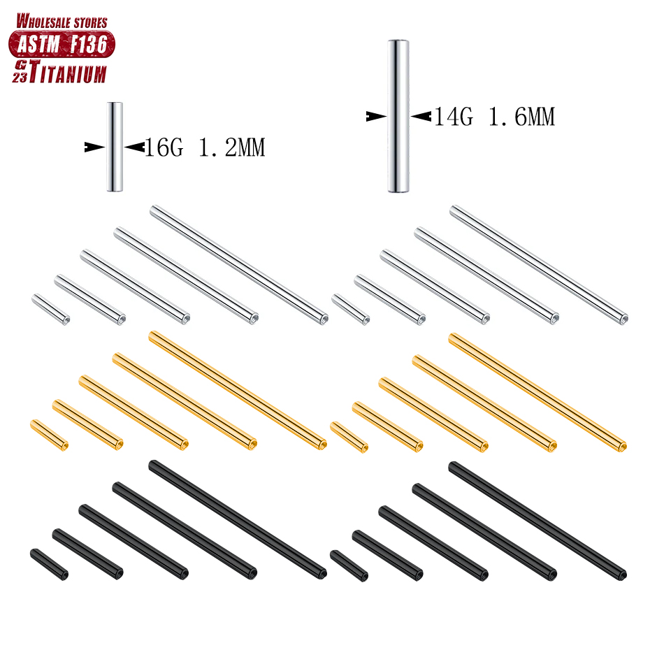 Wholesale ASTM F136 Implant Gr - огляд і ціна Body Jewelry Implants