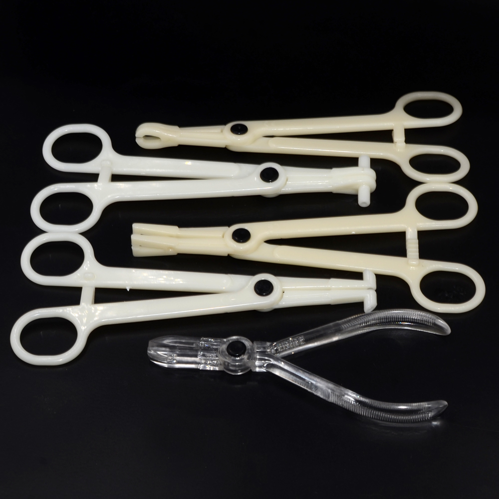 1PC Acrylic Piercing Clamp Ear - огляд і ціна Body Jewelry Ring Opening Pliers