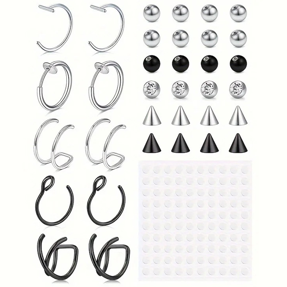 Fake Piercings Fake Lip Ring F - огляд і ціна Body Jewelry Lip Ring