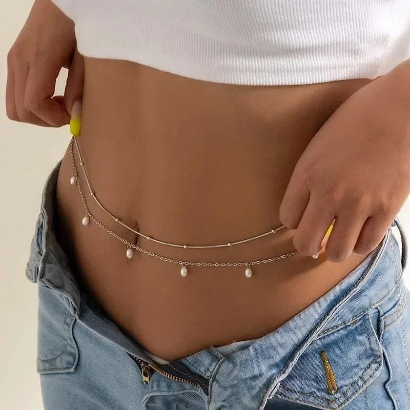 New Charm Sexy Double Layer Bu - огляд і ціна Body Jewelry For Sale