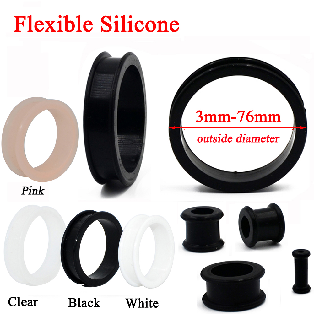 1Pair 3mm-76mm Big Size Hollow - огляд і ціна Body Jewelry Gauge Sizes