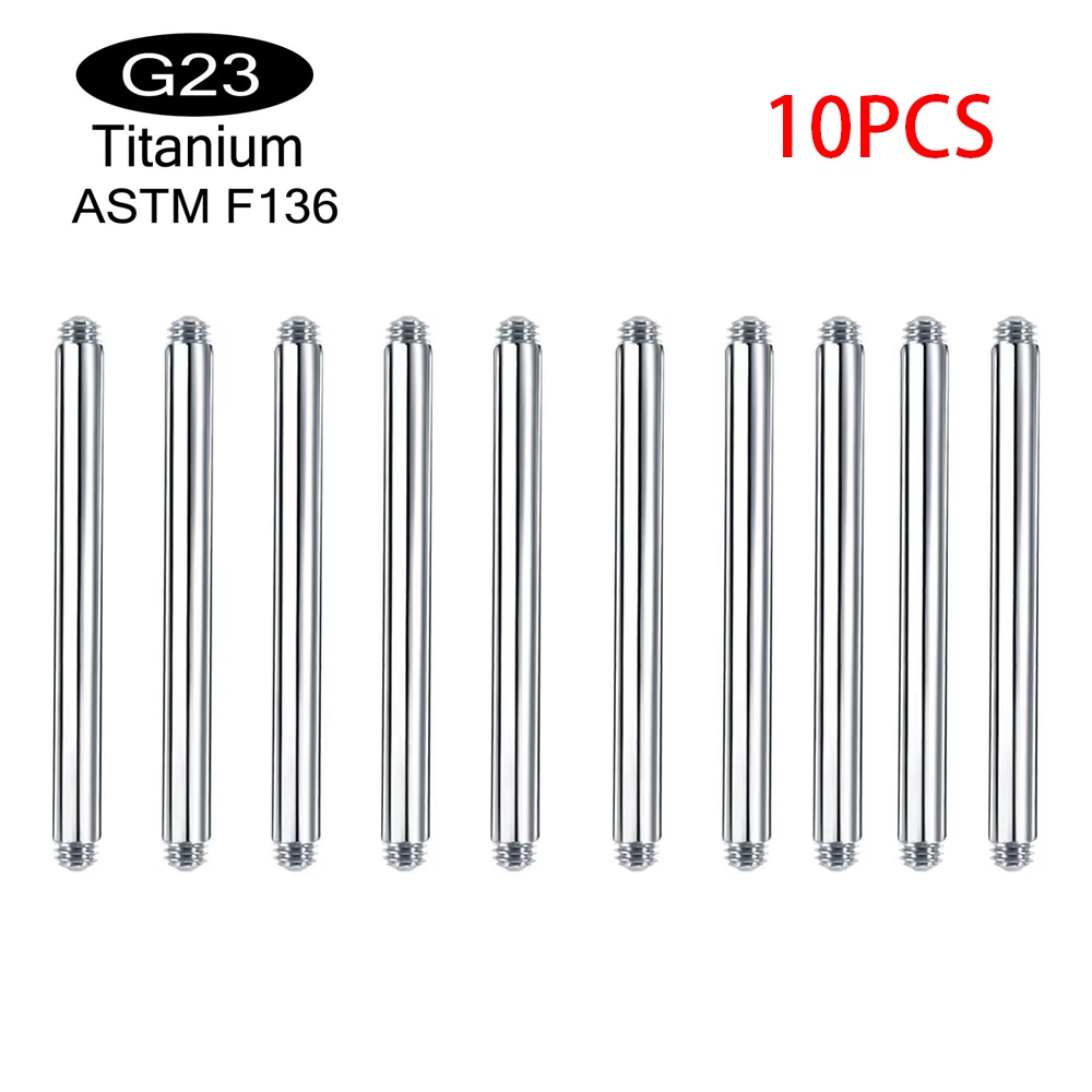 10pcs/lot ASTM F136 Implantabl - огляд і ціна Body Jewelry Implants