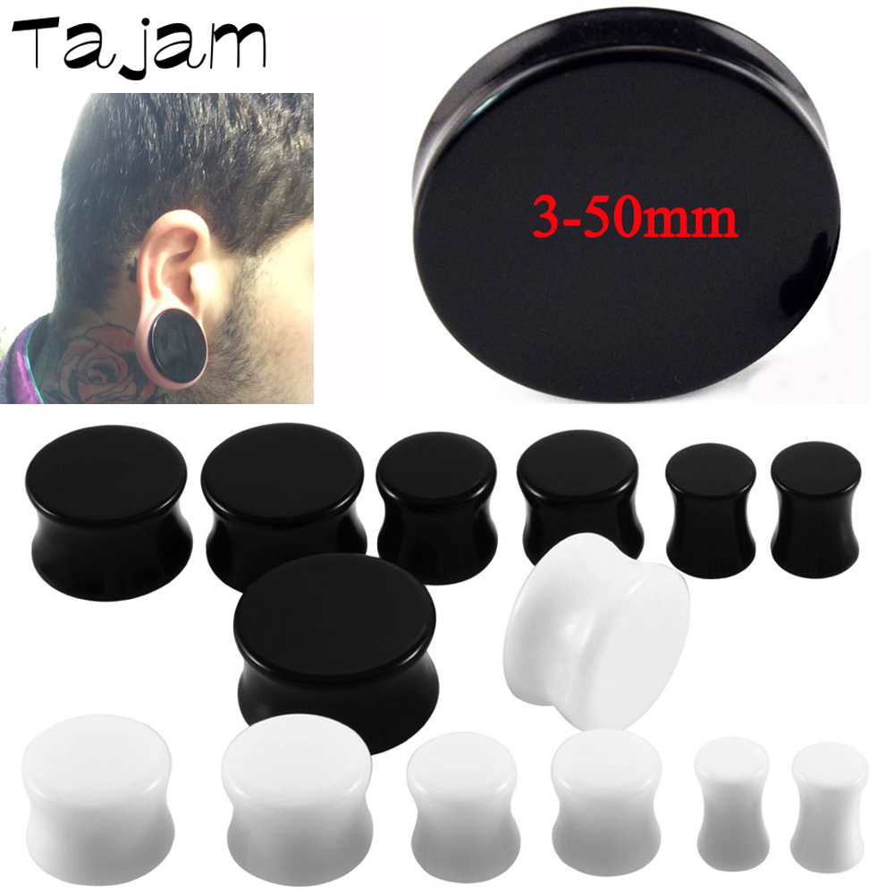 1 Pair 3mm-50mm Big Size Solid - огляд і ціна Body Jewelry Gauge Sizes