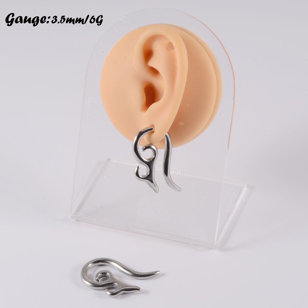 PAIR Surgical Steel Heavy Ear  - огляд і ціна Body Jewelry Gauge Sizes