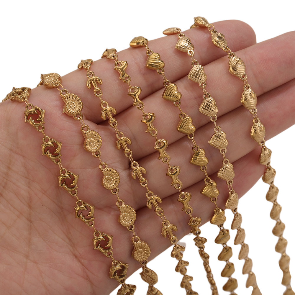 1M PVD Gold Stainless Steel He - огляд і ціна Body Jewelry