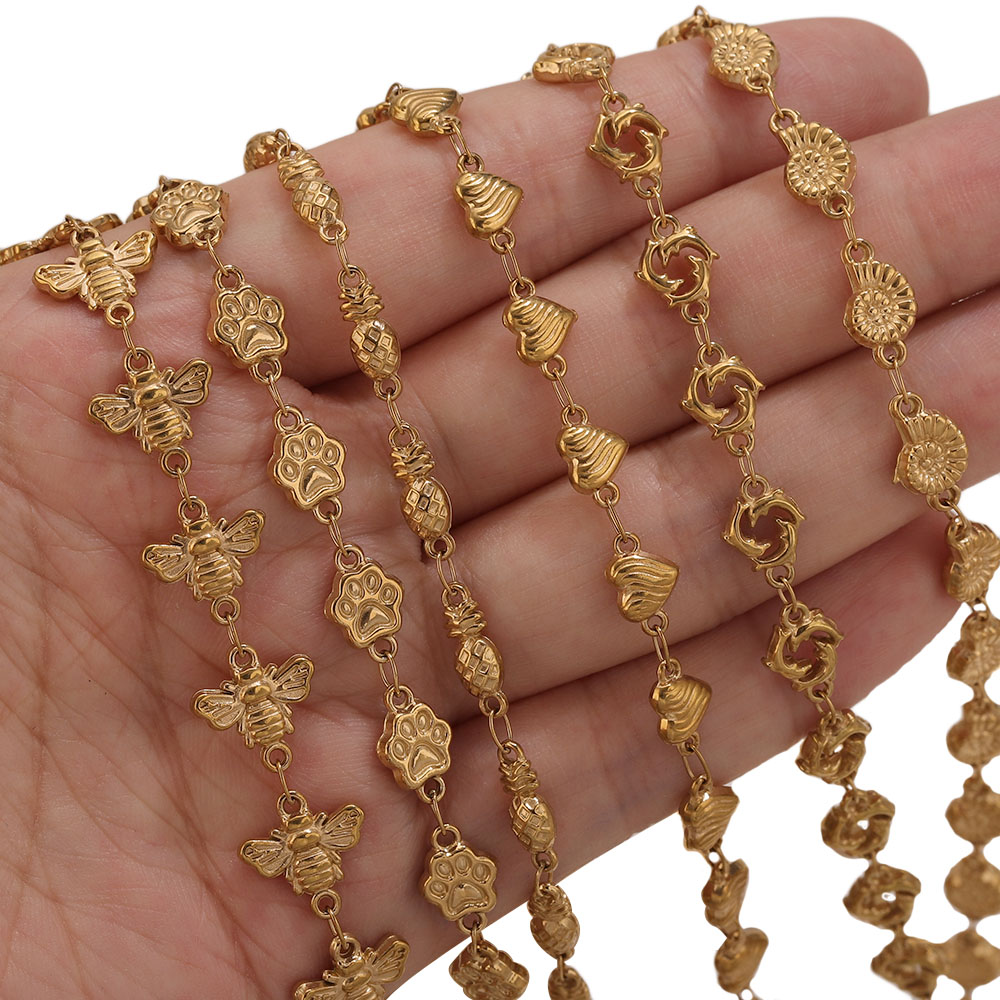 1M PVD Gold Stainless Steel He - огляд і ціна Body Jewelry