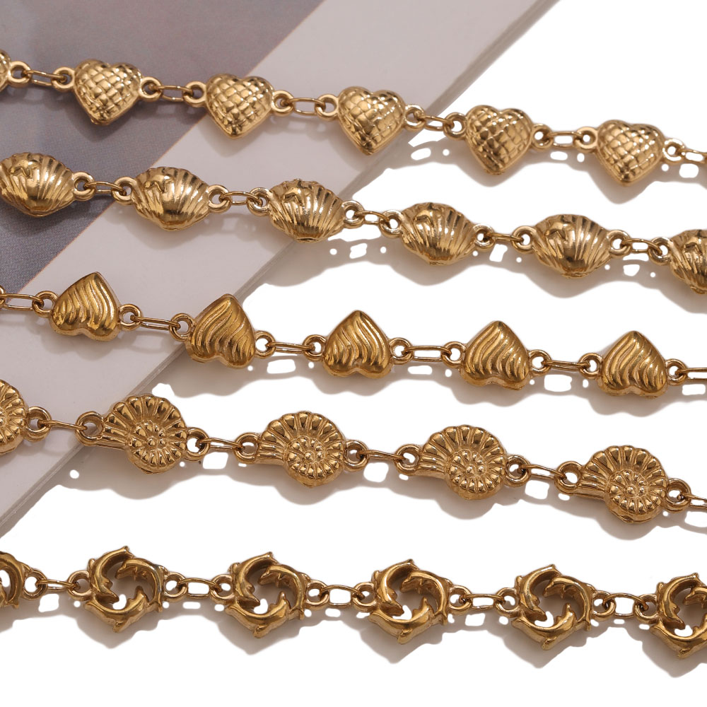 1M PVD Gold Stainless Steel He - огляд і ціна Body Jewelry