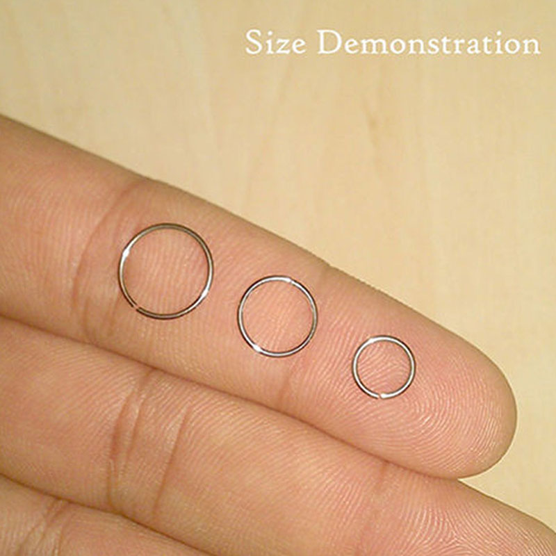 925 silver nose ring lip ring  - огляд і ціна Body Jewelry Lip Ring