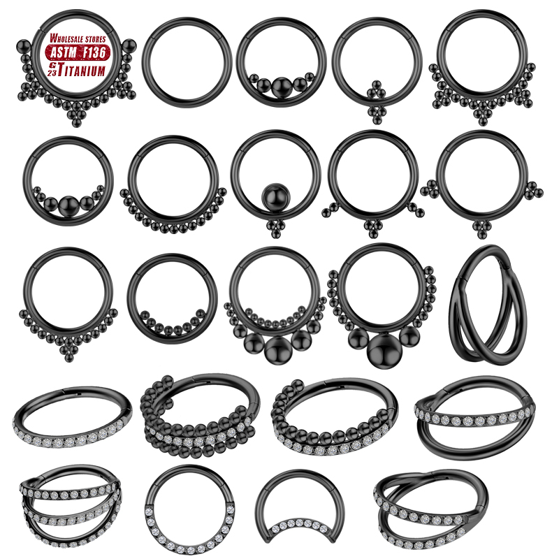 F136 Titanium Piercing Black N - огляд і ціна Body Jewelry Implants