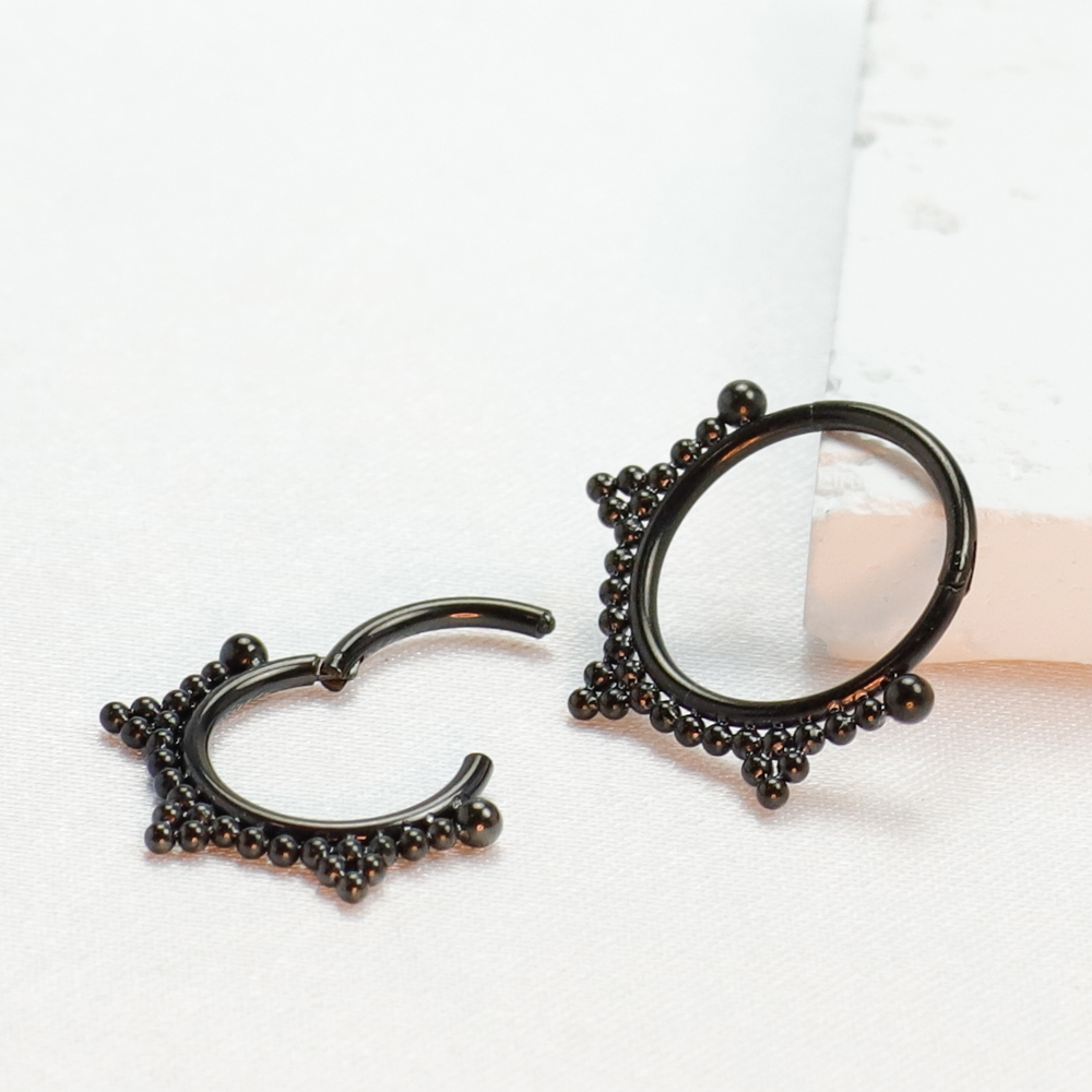 F136 Titanium Piercing Black N - огляд і ціна Body Jewelry Implants