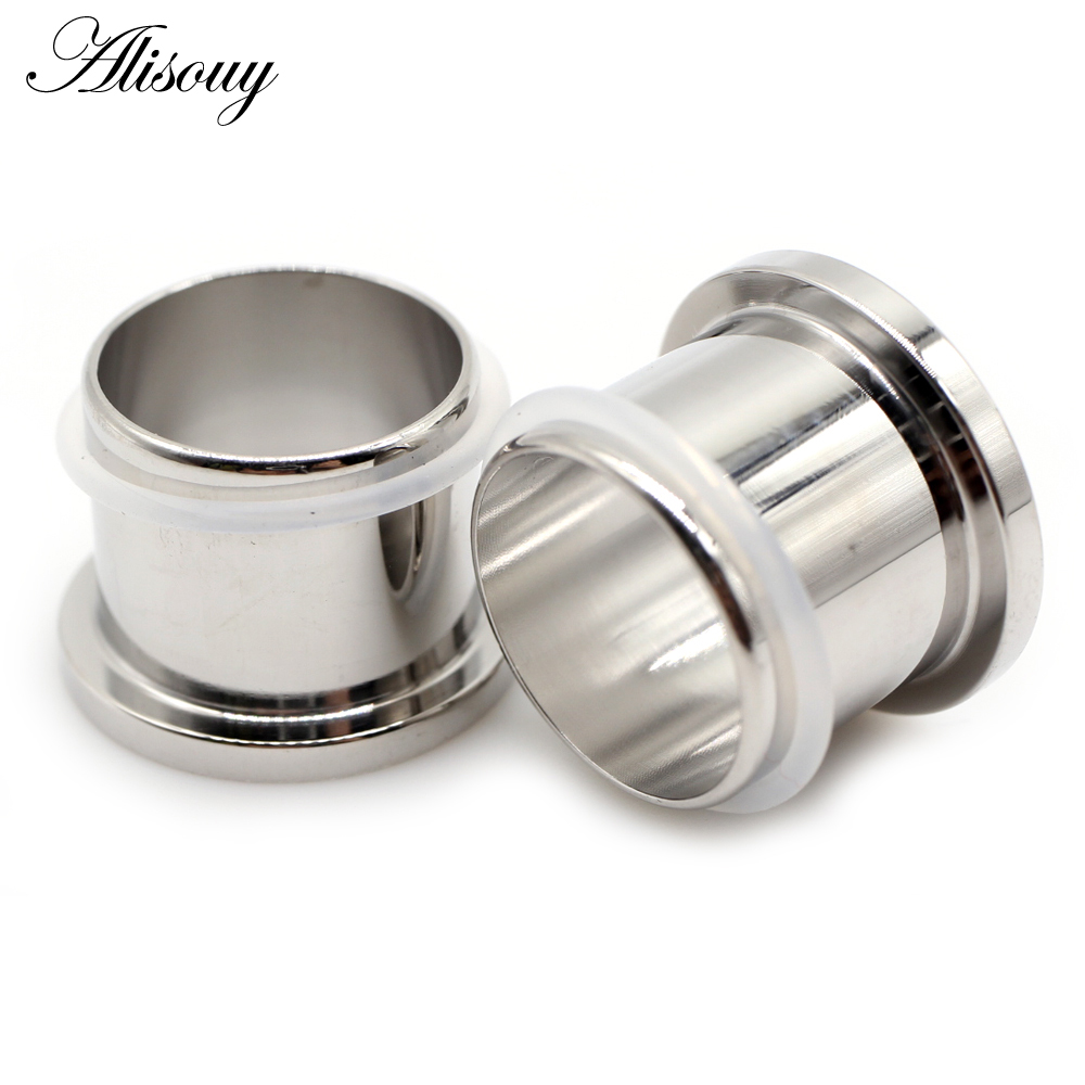 Alisouy 2pcs 10.5mm-25mm Large - огляд і ціна Body Jewelry Gauge Sizes