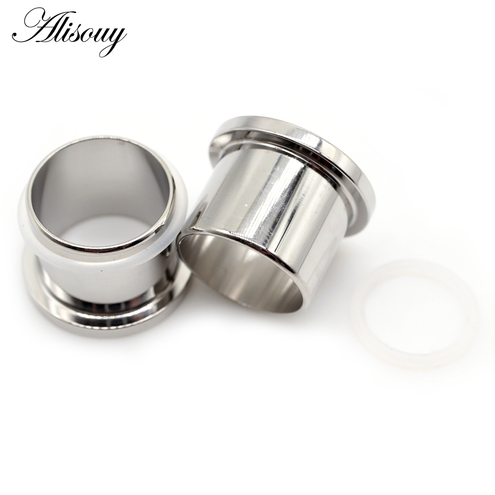 Alisouy 2pcs 10.5mm-25mm Large - огляд і ціна Body Jewelry Gauge Sizes