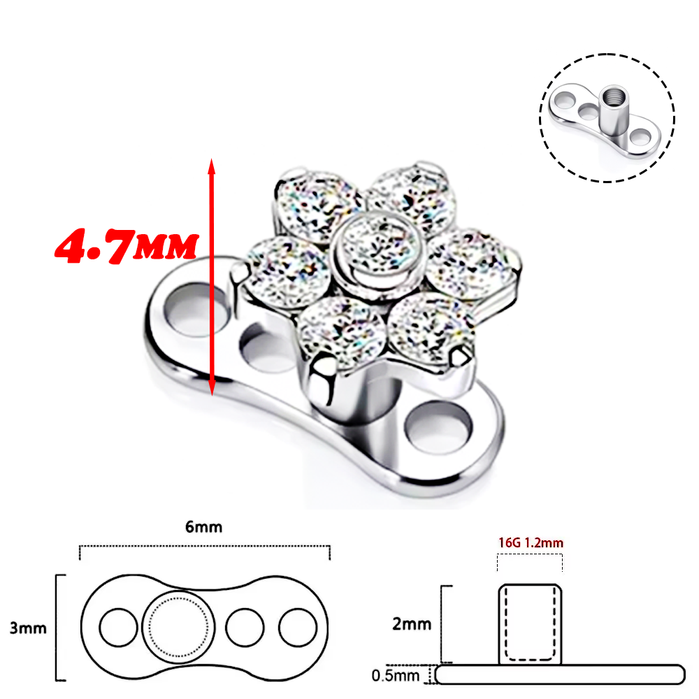 F136 Titanium Alloy High-Quali - огляд і ціна Body Jewelry Implants