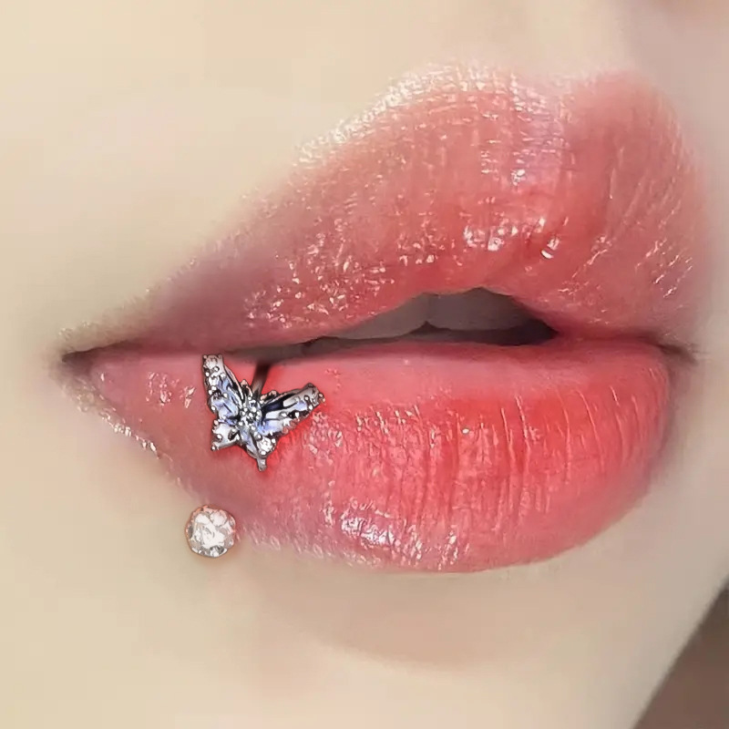 ASTM F136 Titanium Butterfly L - огляд і ціна Body Jewelry Lip Ring