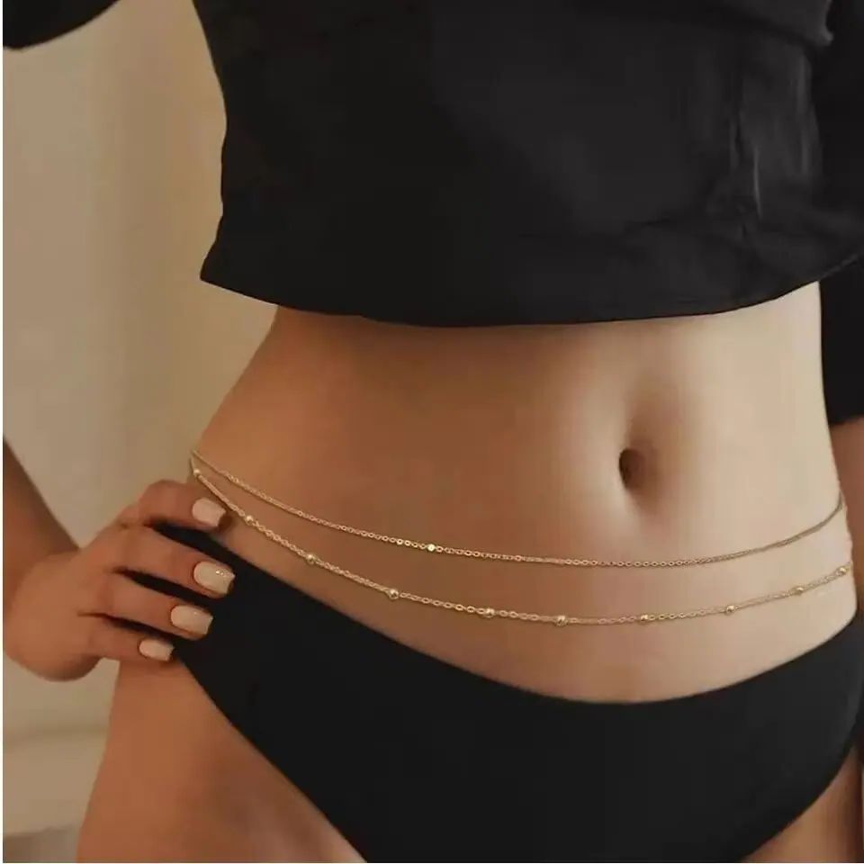 HipHop Double Layers Belly Cha - огляд і ціна Body Jewelry