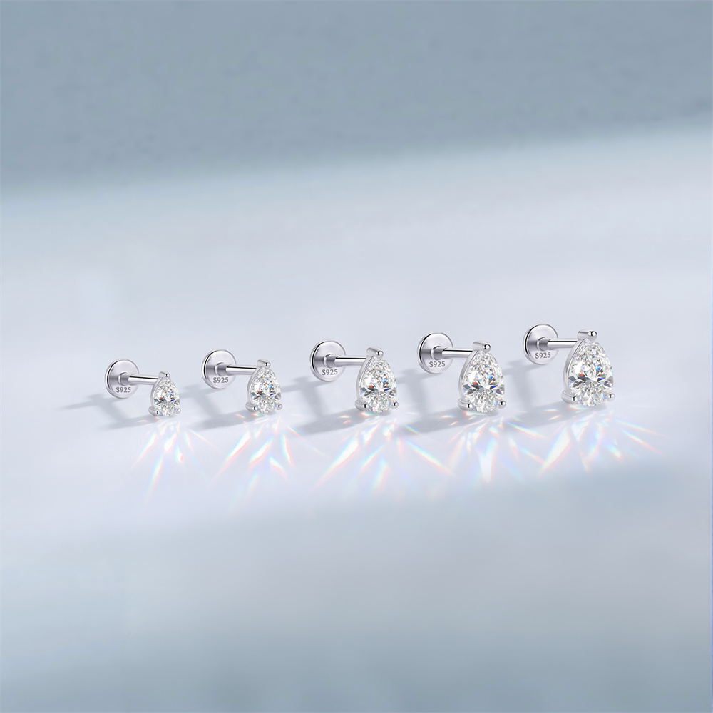 KOJ 1PC 925 Sterling Silver Cl - огляд і ціна Body Jewelry Quality