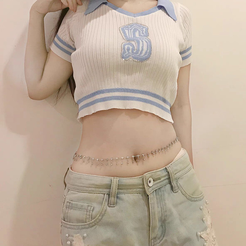 Fashion Simple Double Layer Be - огляд і ціна Body Jewelry Outfit