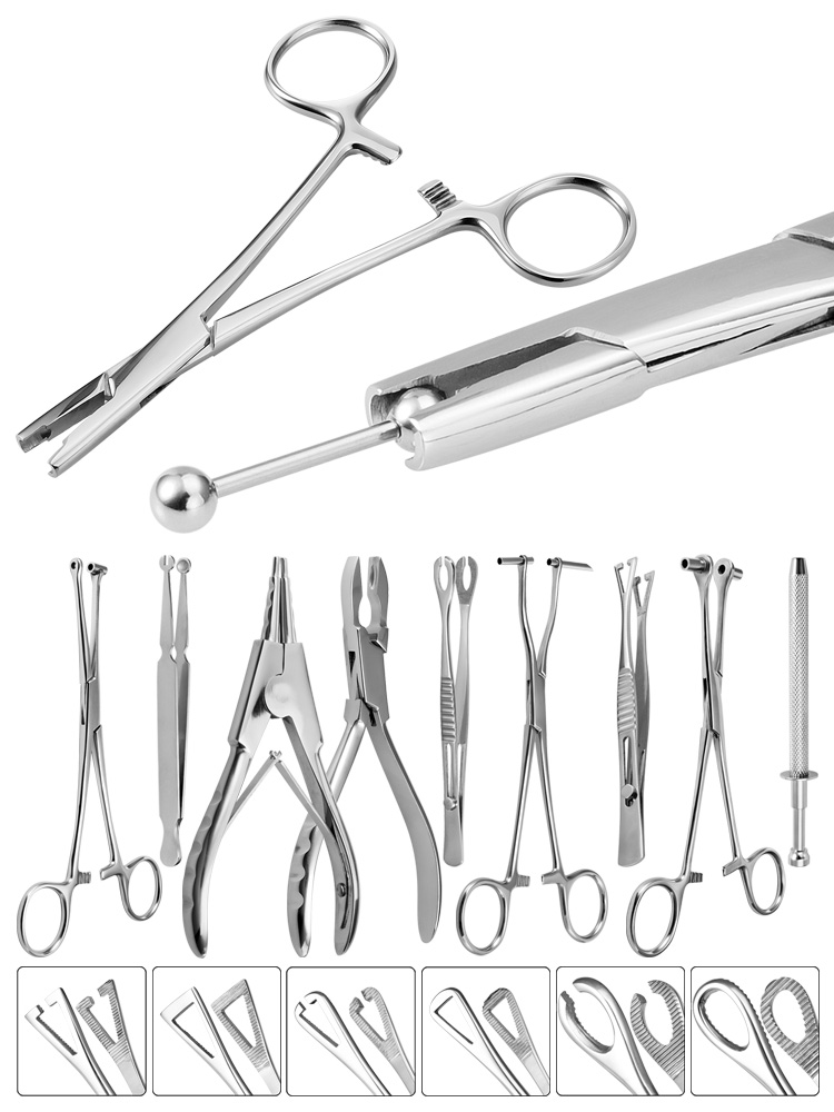 Stainless Steel Body Piercing  - огляд і ціна Body Jewelry Ring Opening Pliers