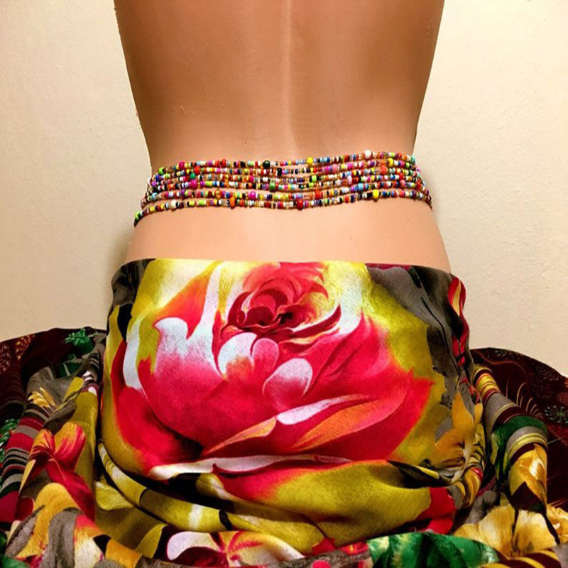 Women Layered Beaded Belly Cha - огляд і ціна Body Jewelry
