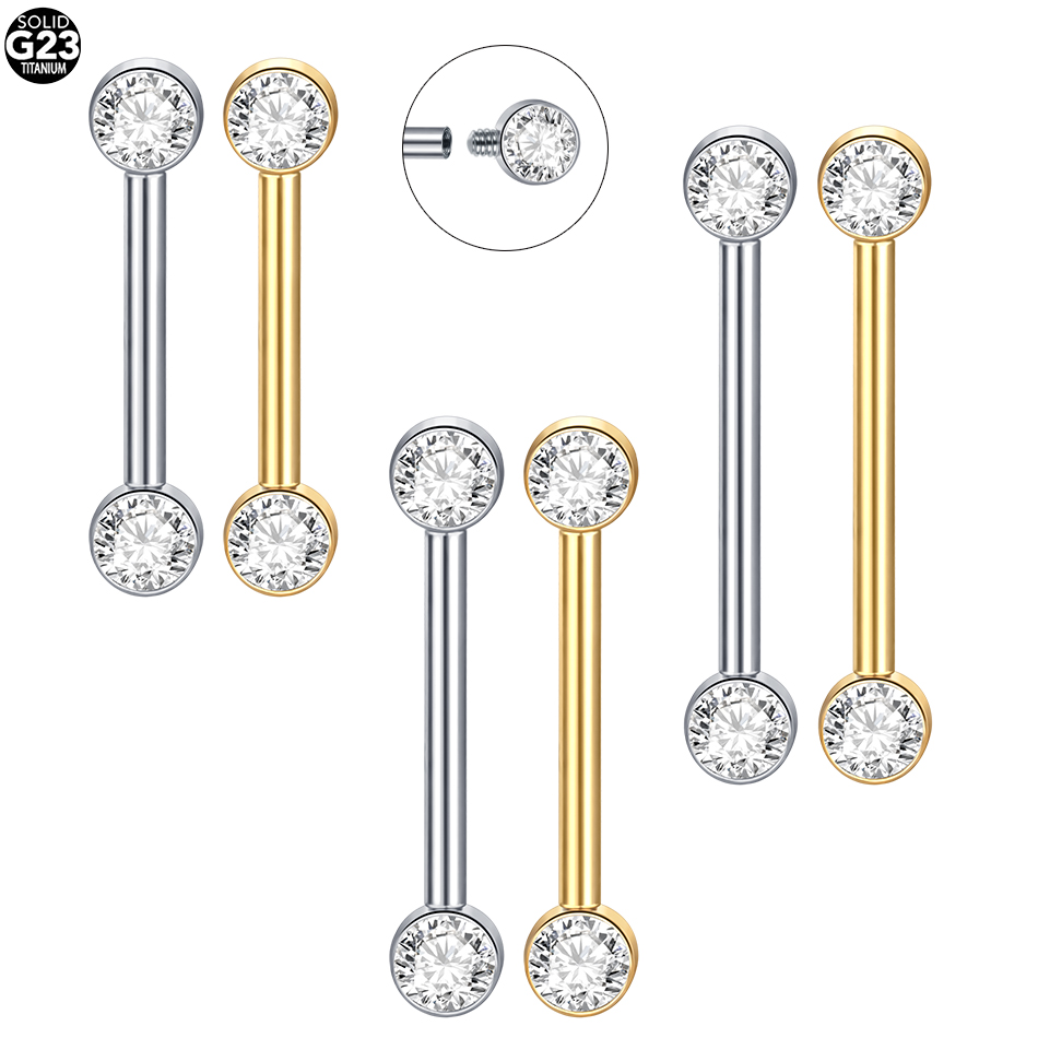 1/5Pcs Implant Grade Titanium  - огляд і ціна Body Jewelry Implants